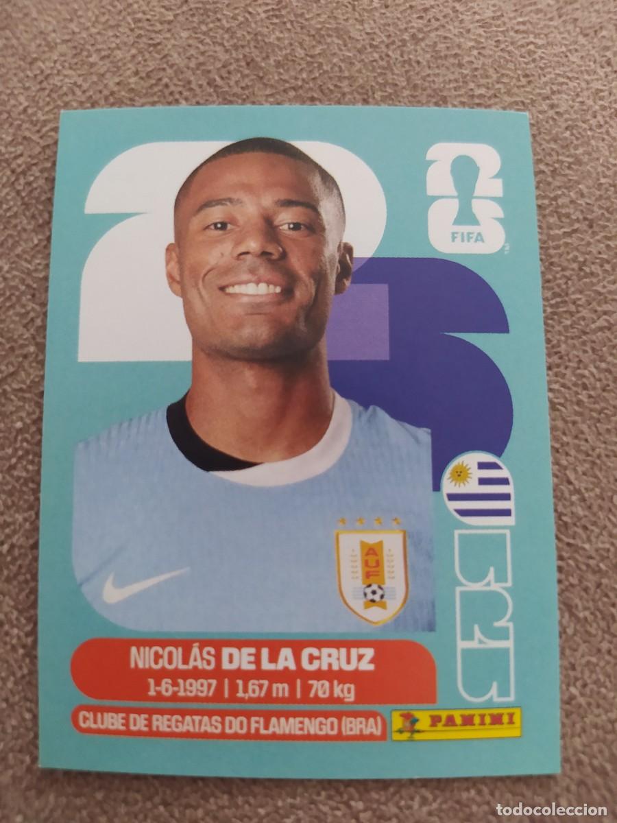 Cromos de f&uacute;tbol: URU 15 Nicol&aacute;s DE LA CRUZ Uruguay mundial 2026 panini