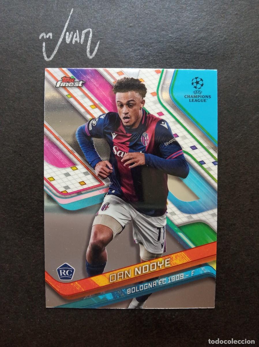 Cromos de f&uacute;tbol: N&ordm; 29 ROOKIE DAN NDOYE BOLOGNA MUNDIAL 2026 ⚽ TOPPS &reg; FINEST CHAMPIONS LEAGUE 2024 2025 24 25