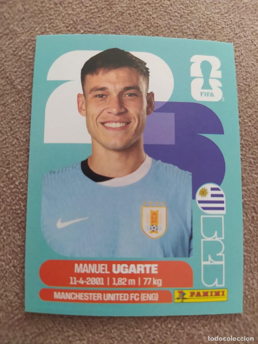 Cromos de f&uacute;tbol: URU 14 Manuel UGARTE Uruguay mundial 2026 panini