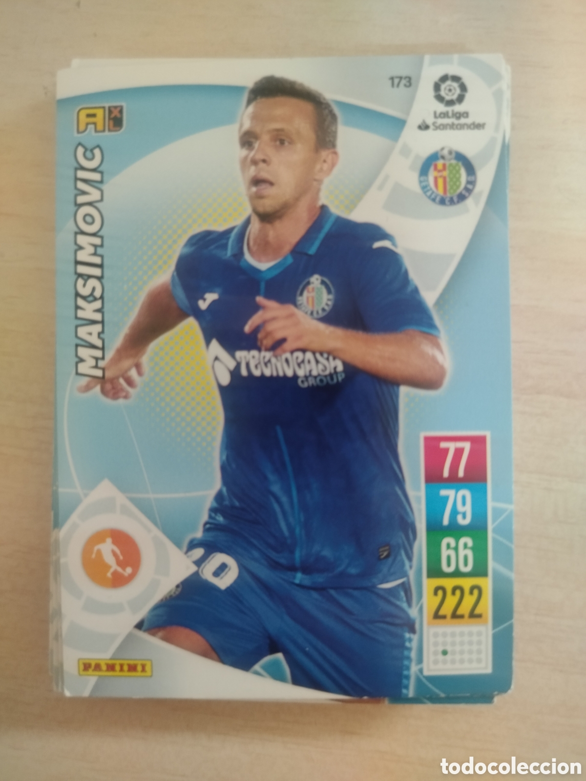 Cromos de f&uacute;tbol: MAKSIMOVIC 173 ADRENALYN 2021 2022 21 22