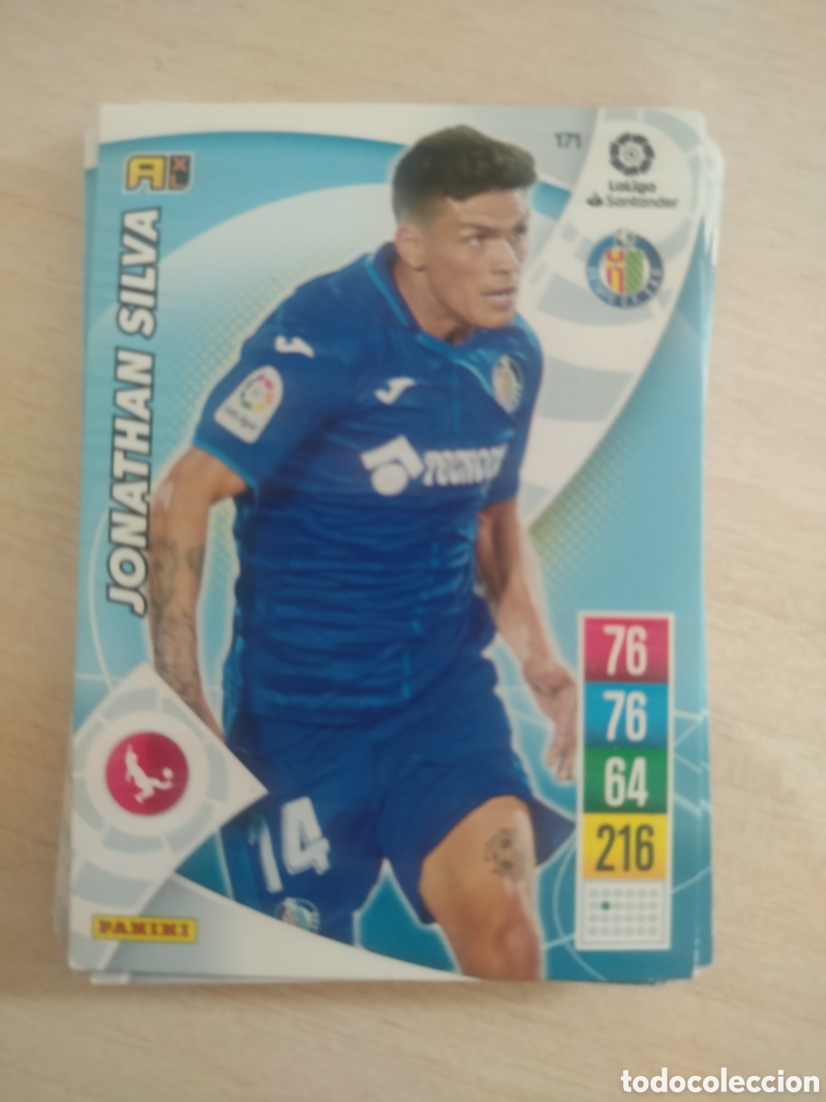 Cromos de f&uacute;tbol: JONATHAN SILVA 171 ADRENALYN 2021 2022 21 22