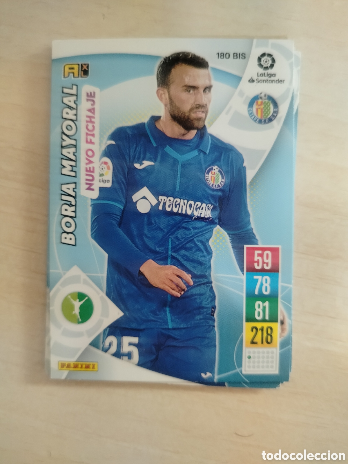 Cromos de f&uacute;tbol: BORJA MAYORAL 180 BIS ADRENALYN 2021 2022 21 22