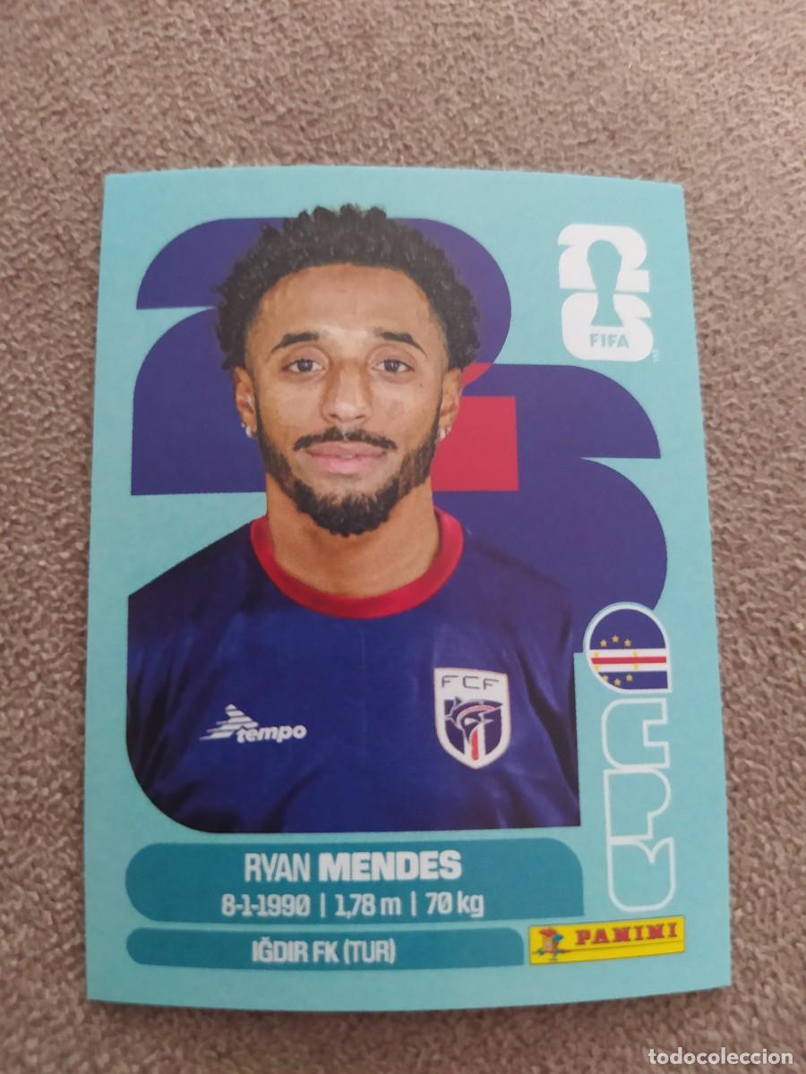 Cromos de f&uacute;tbol: CPV 17 Ryan MENDES Cabo Verde mundial 2026 panini
