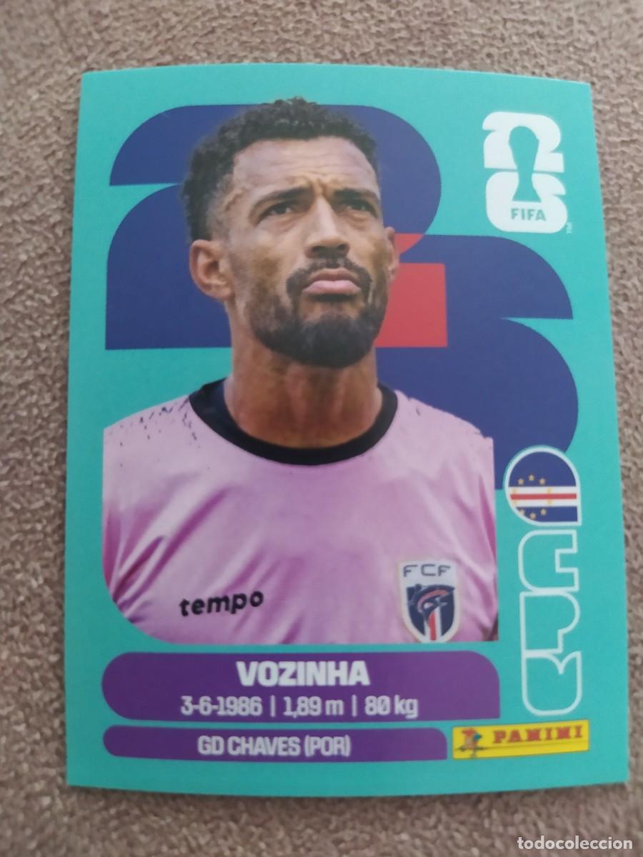 Cromos de f&uacute;tbol: CPV 02 VOZINHA 2 Cabo Verde mundial 2026 panini