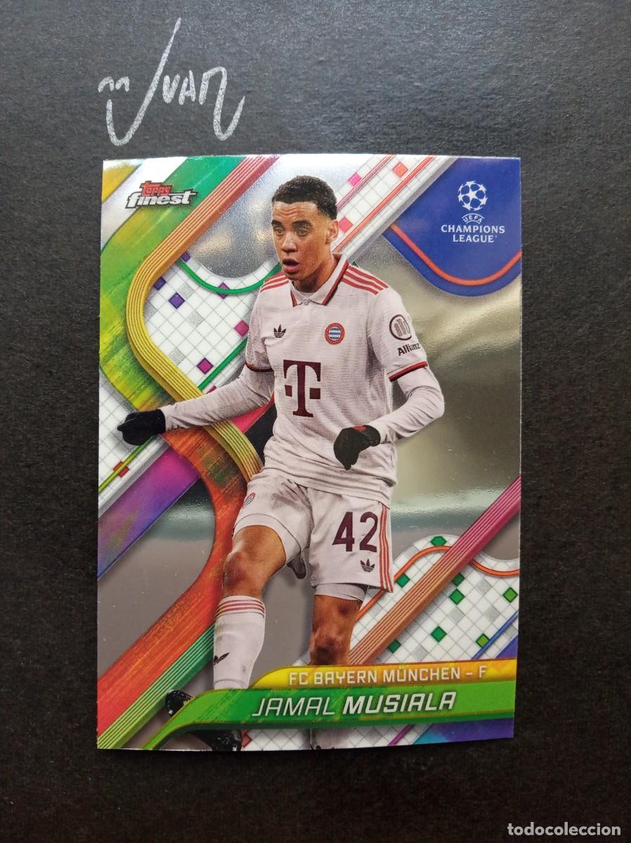 Cromos de f&uacute;tbol: N&ordm; 88 JAMAL MUSIALA ALEMANIA MUNDIAL 2026 ⚽ TOPPS &reg; FINEST UEFA CHAMPIONS 2024 2025 24 25