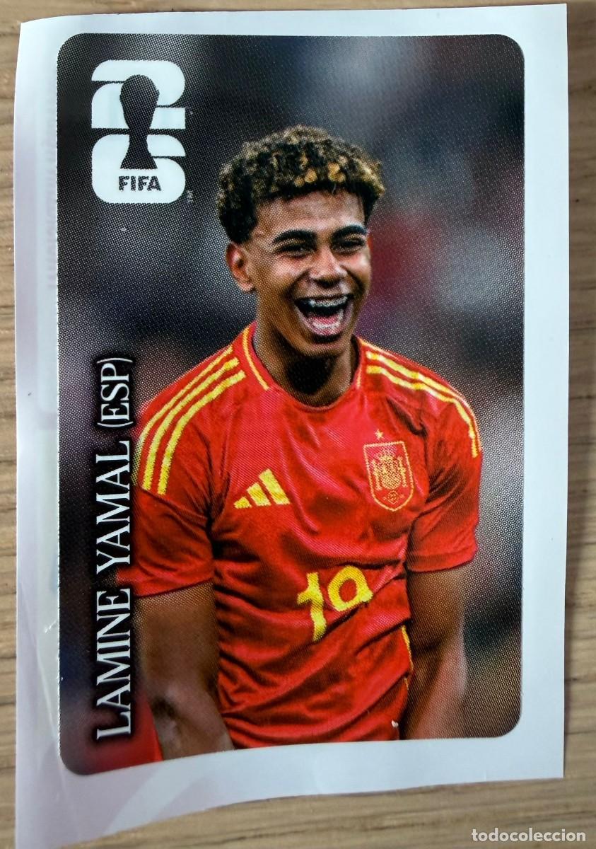 Cromos de f&uacute;tbol: CC1 CC 1 LAMINE YAMAL ESPA&Ntilde;A MUNDIAL FIFA WORLD CUP 2026 26 STICKER CROMO PANINI SIN PEGAR COCA COLA