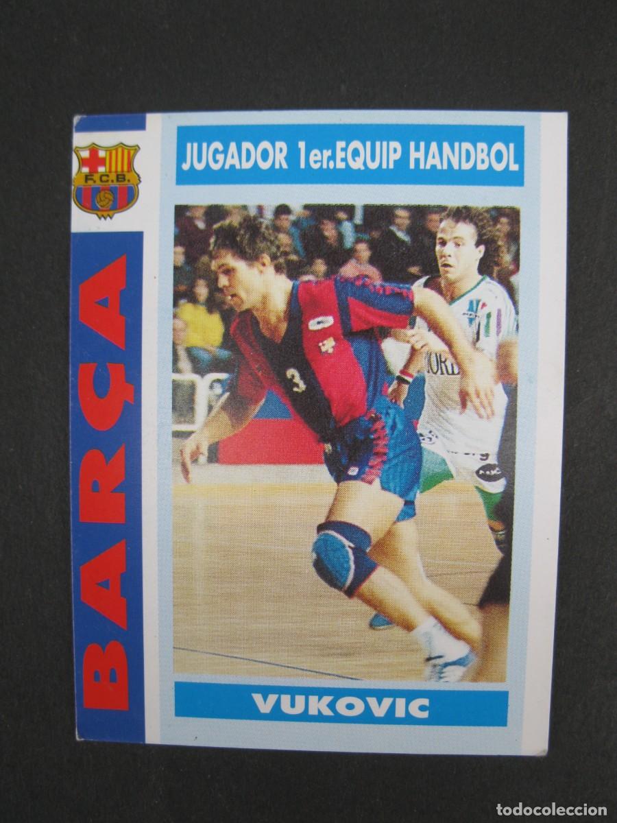 Cromos de f&uacute;tbol: VUKOVIC - JUGADOR DE BALONMANO - CARD N&ordm; 80 - COL.LECCI&Oacute; BAR&Ccedil;A - TEMPORADA 92-93.