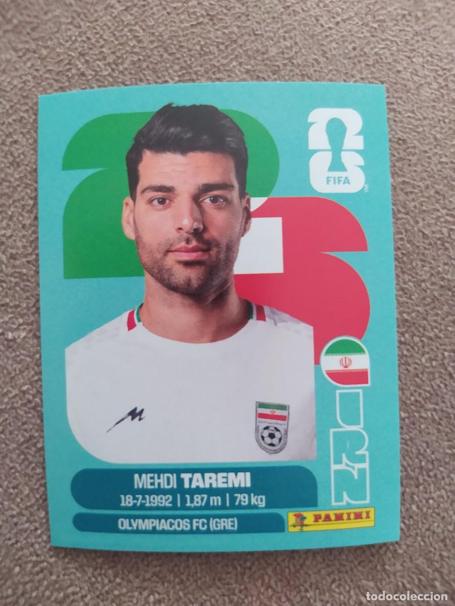 Cromos de Futebol: IRN 18 Mehdi TAREMI Iran mundial 2026 panini