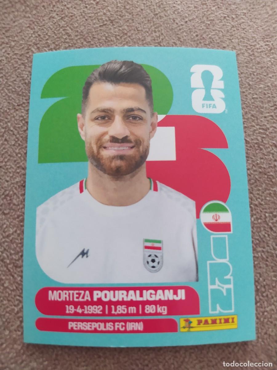 Cromos de f&uacute;tbol: IRN 03 Morteza POURALIGANJI 3 Iran mundial 2026 panini