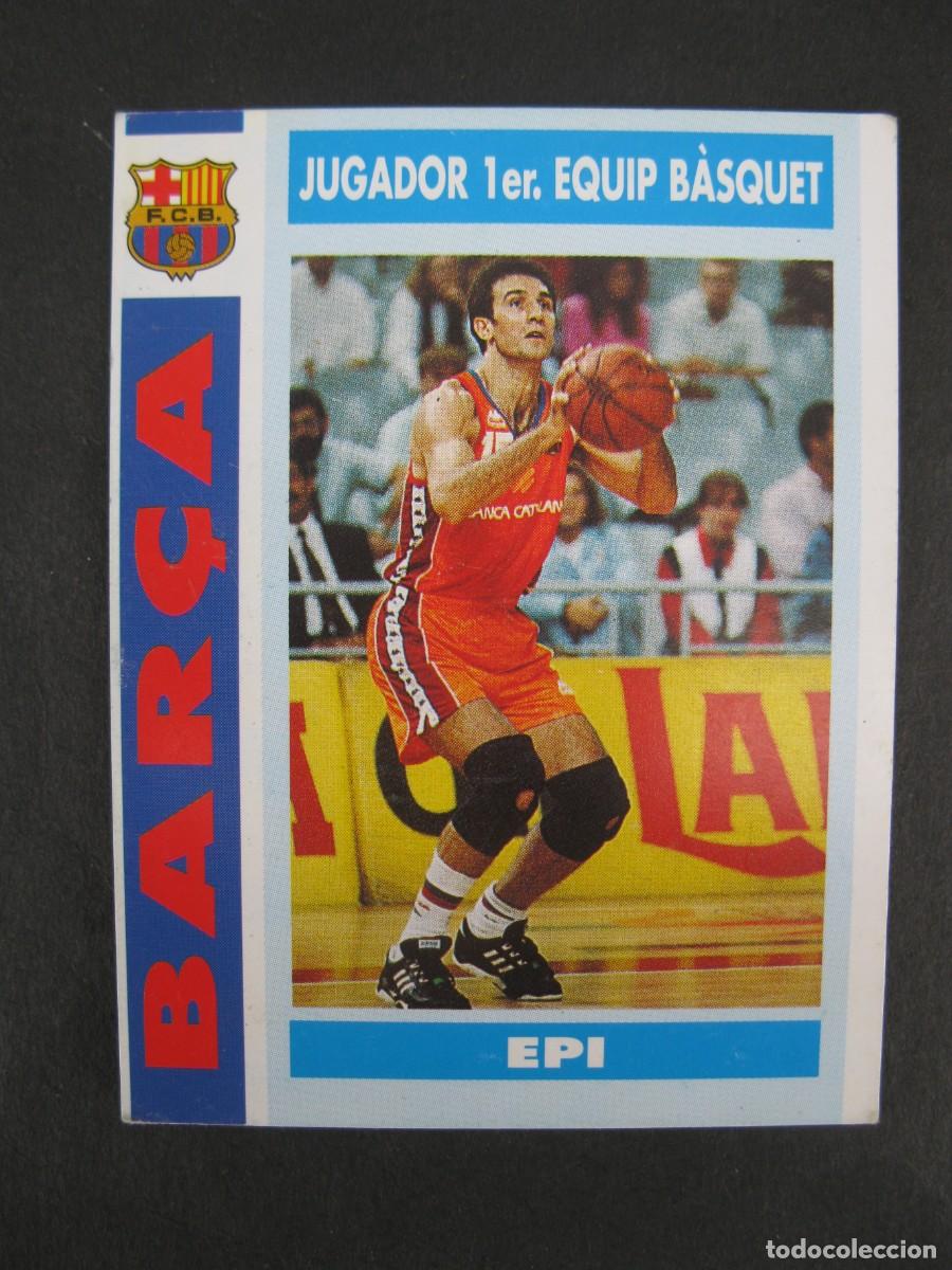 Cromos de f&uacute;tbol: EPI - JUGADOR DE BALONCESTO - CARD N&ordm; 72 - COL.LECCI&Oacute; BAR&Ccedil;A - TEMPORADA 92-93.