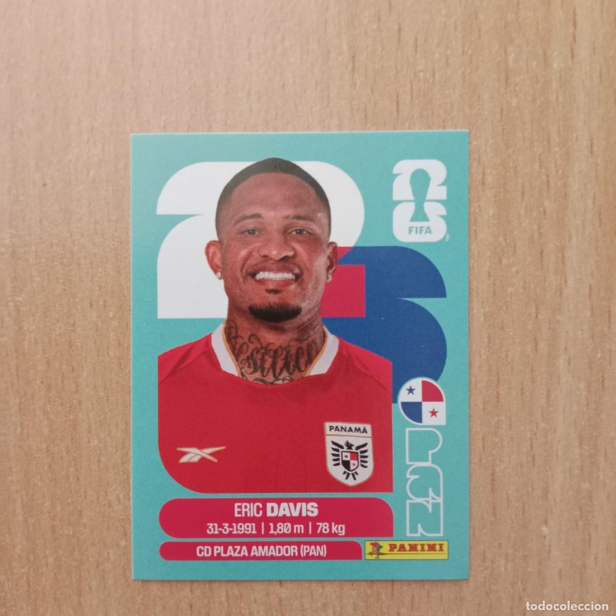 Cromos de f&uacute;tbol: ERIC DAVIS , PANAM&Aacute; , STICKER CROMO N&ordm; PAN 7 , FIFA WORLD CUP 2026 - PANINI - A&Ntilde;O 2026.