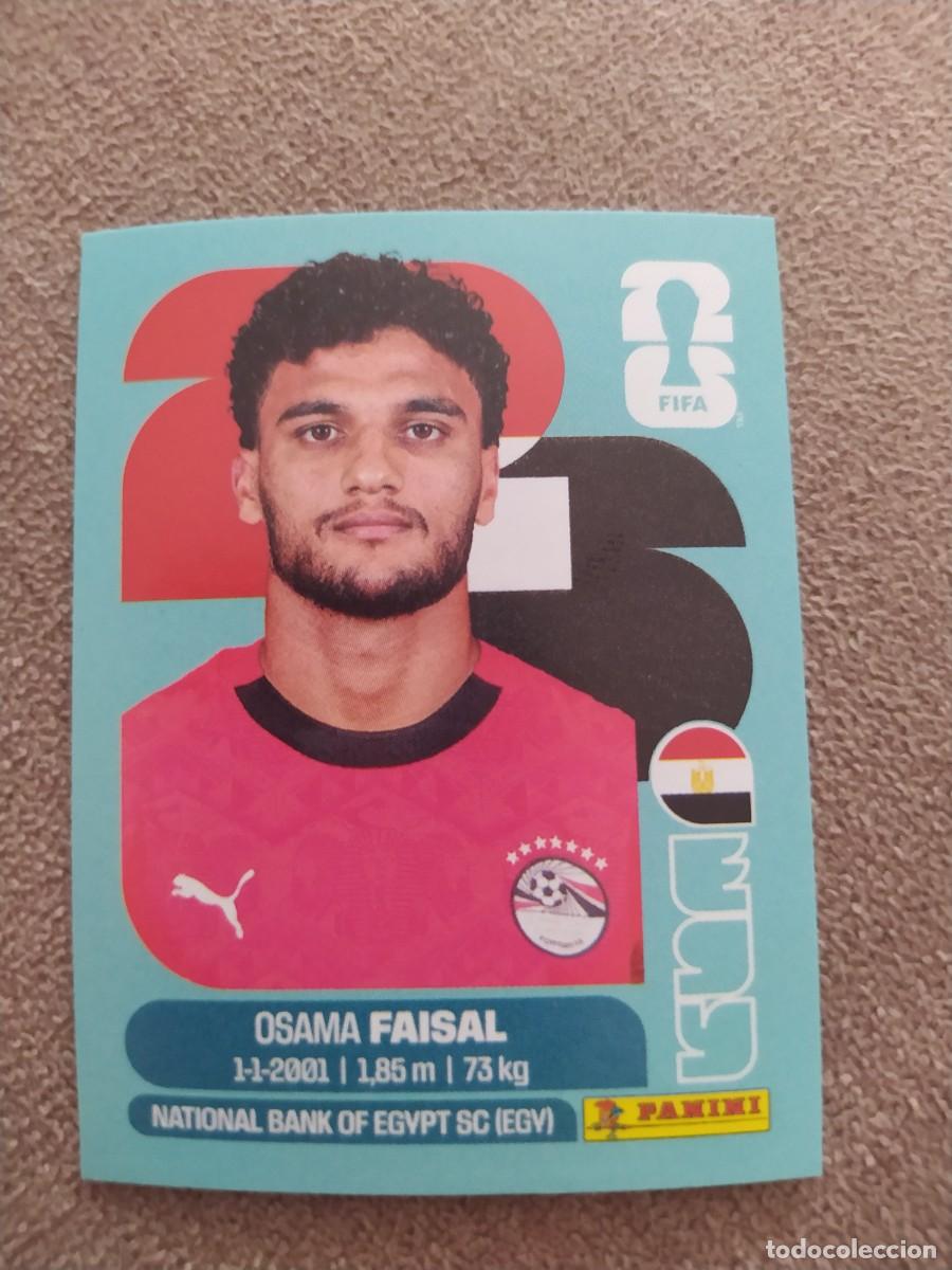Cromos de f&uacute;tbol: EGY 16 Osama FAISAL Egipto mundial 2026 panini
