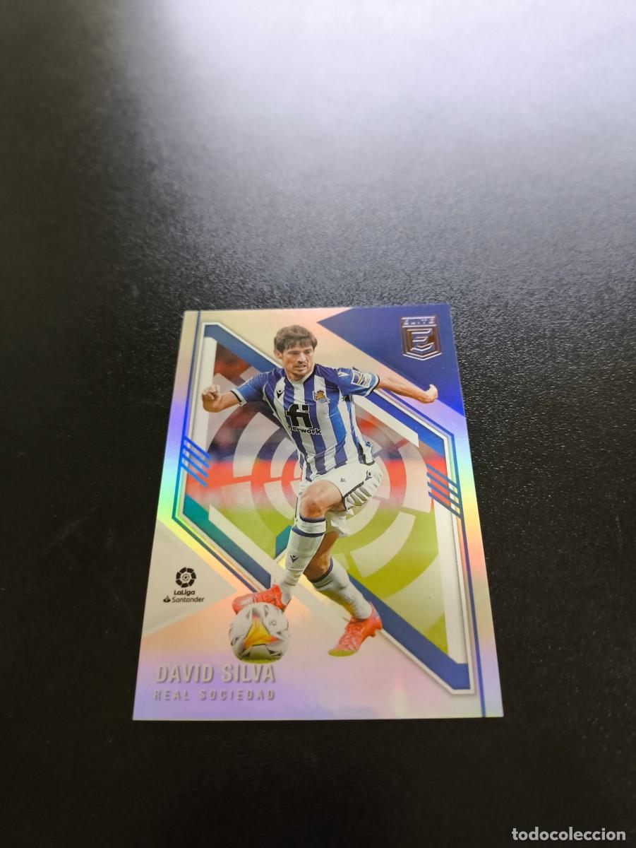 Cromos de f&uacute;tbol: 144 David Silva REAL SOCIEDAD PANINI DONRUSS ELITE LA LIGA 2021 2022 NO ESTE ADRENALYN