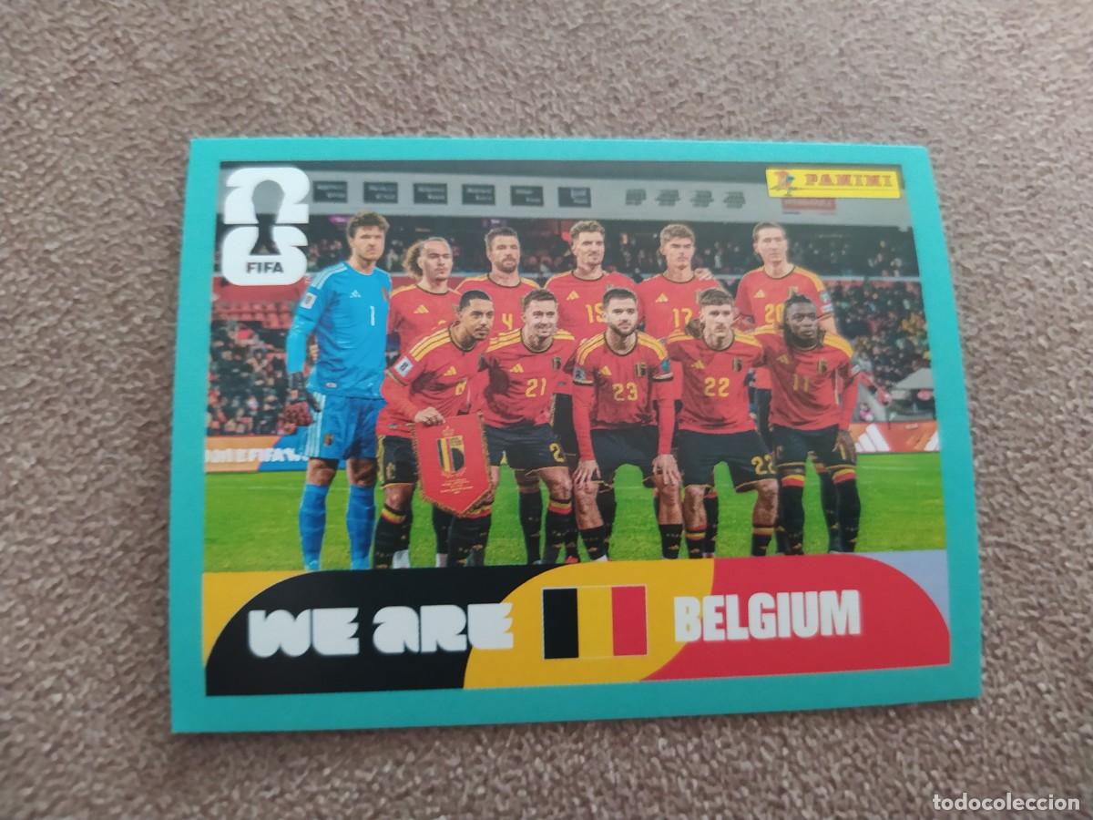 Cartes &agrave; collectionner de Football: BEL 13 EQUIPO B&eacute;lgica mundial 2026 panini