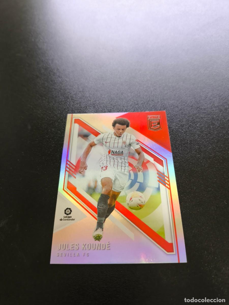 Cartes &agrave; collectionner de Football: 154 Jules Kound&eacute; SEVILLA PANINI DONRUSS ELITE LA LIGA 2021 2022 NO ESTE ADRENALYN