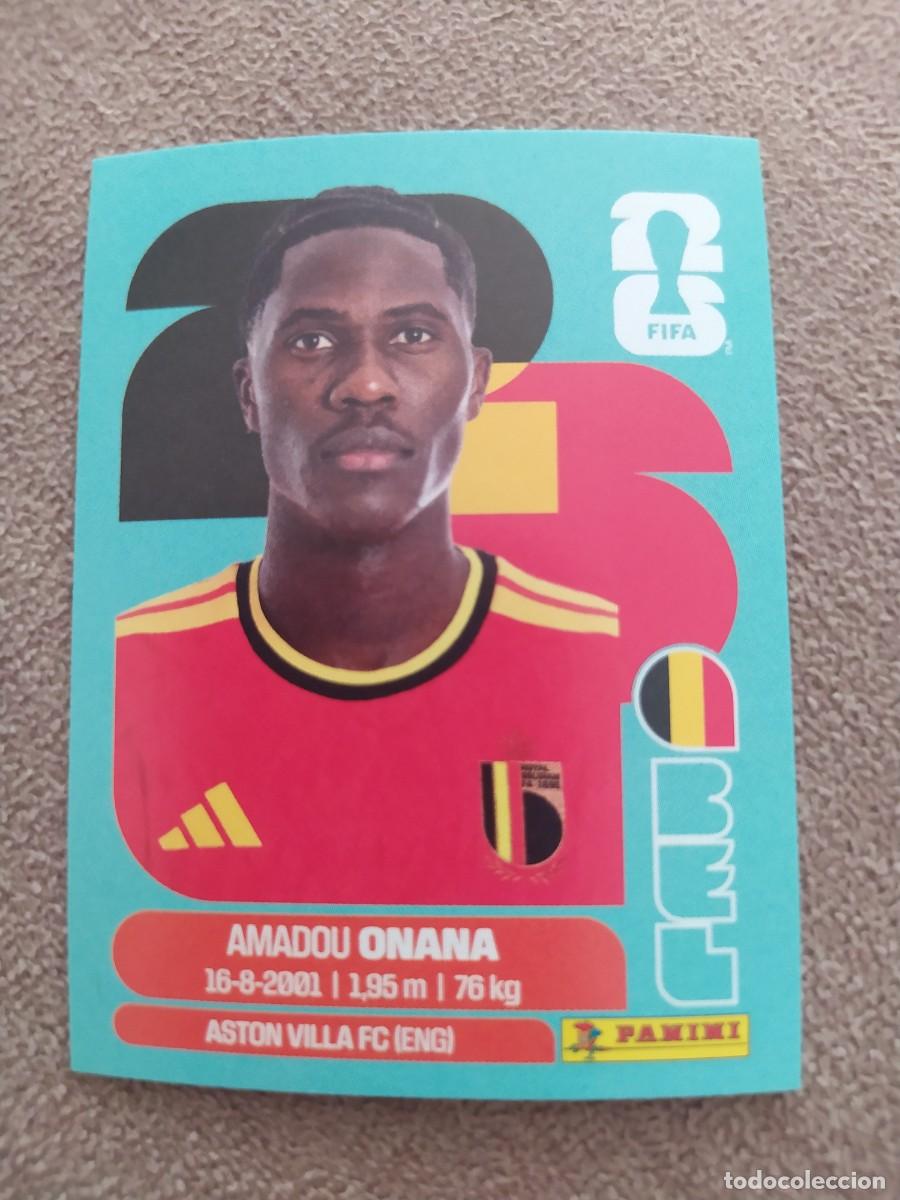 Figurine di Calcio: BEL 10 Amadou ONANA B&eacute;lgica mundial 2026 panini