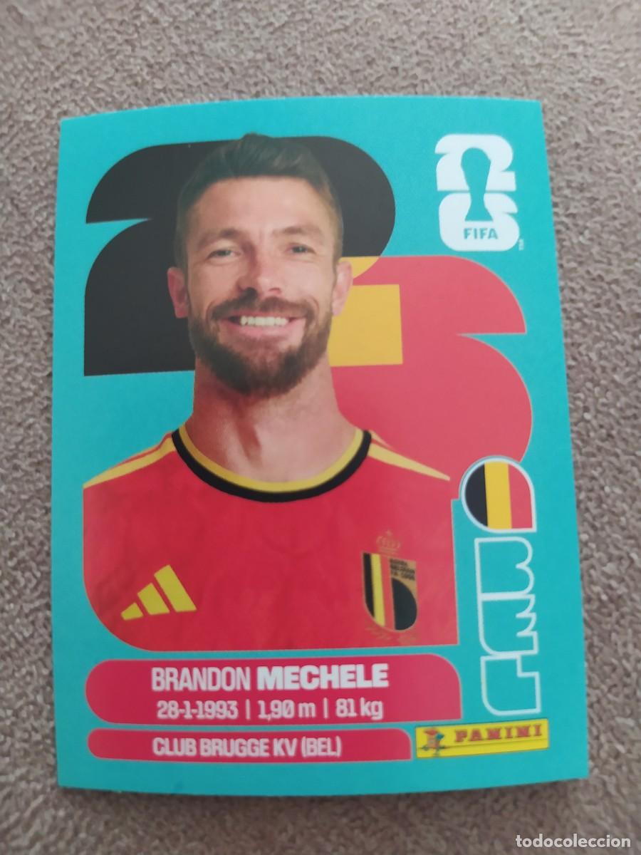 Figurine di Calcio: BEL 06 Brandon MECHELE 6 B&eacute;lgica mundial 2026 panini