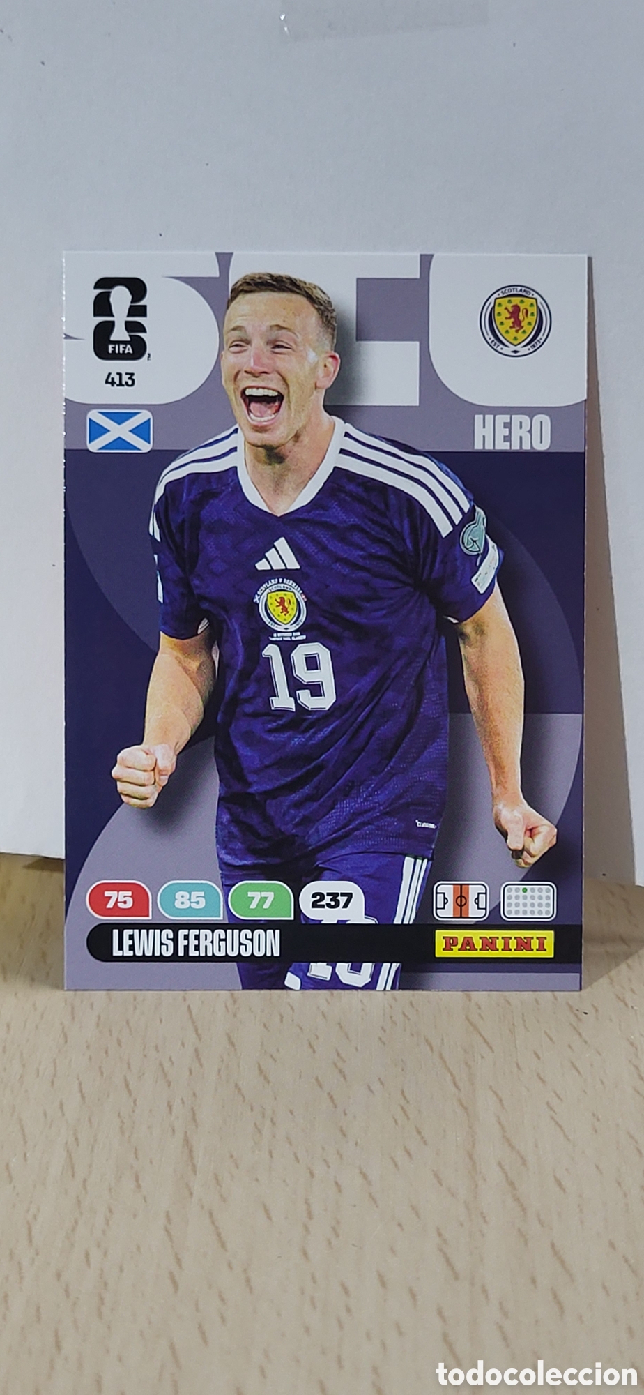Cromos de Futebol: LEWIS FERGUSON ESCOCIA N&ordm; 413 ADRENALYN XL MUNDIAL 2026 26 FIFA WORLD CUP PANINI
