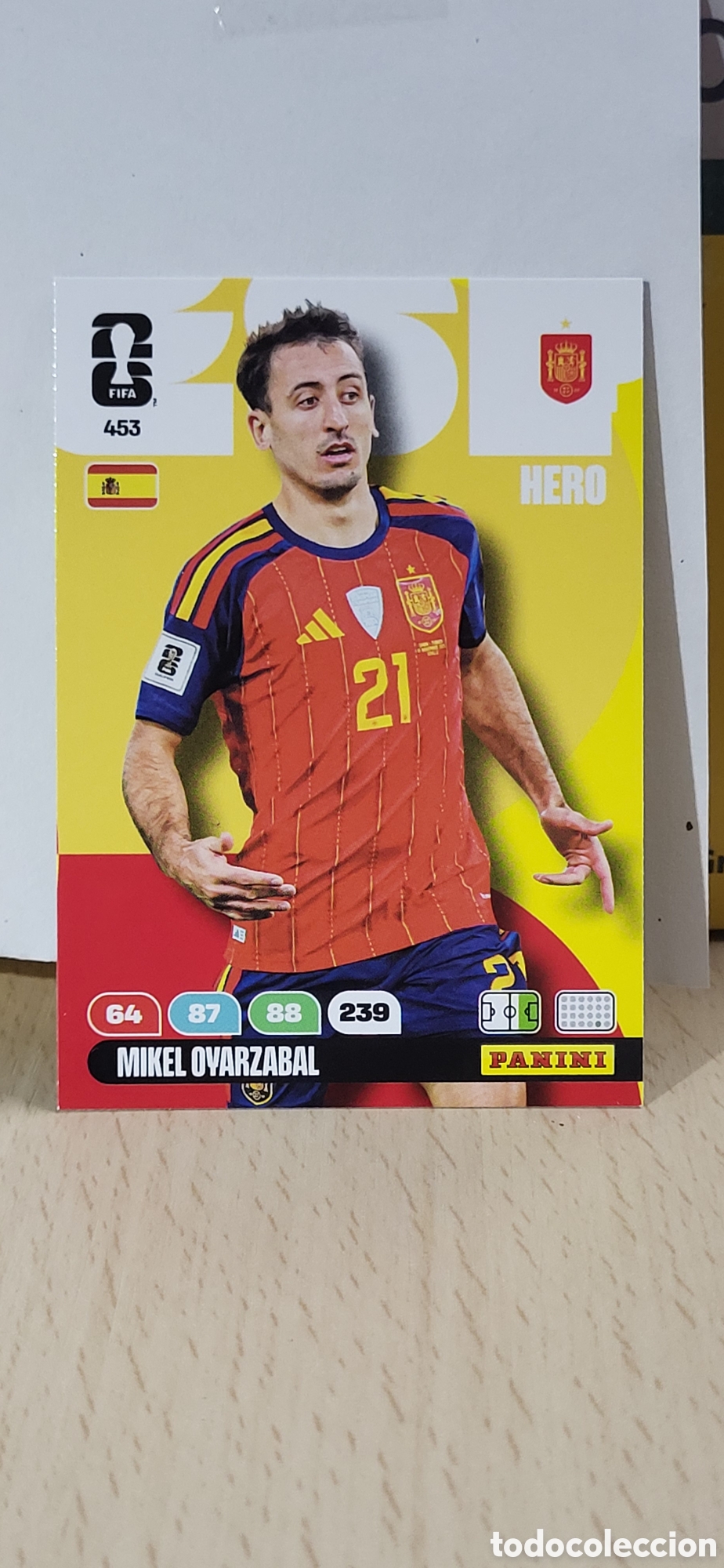 Football Stickers: MIKEL OYARZABAL ESPA&Ntilde;A N&ordm; 453 ADRENALYN XL MUNDIAL 2026 26 FIFA WORLD CUP PANINI