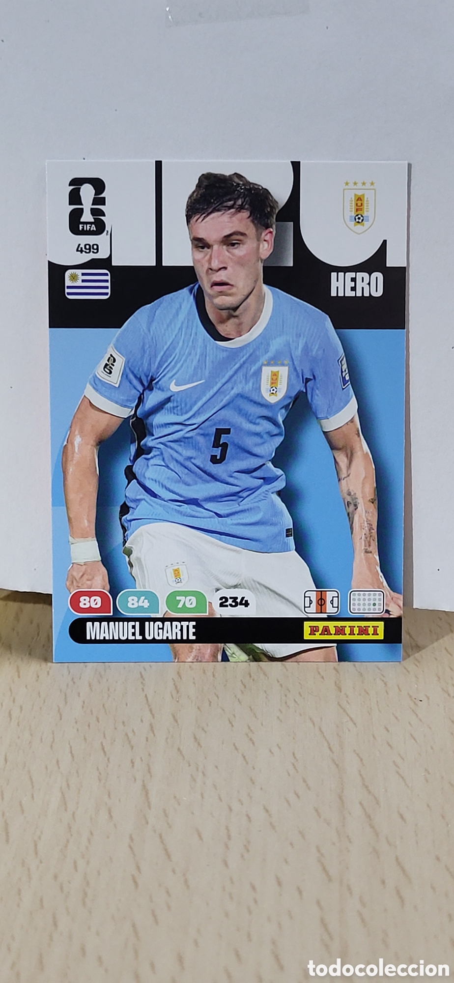 Cromos de f&uacute;tbol: MANUEL UGARTE URUGUAY N&ordm; 499 ADRENALYN XL MUNDIAL 2026 26 FIFA WORLD CUP PANINI