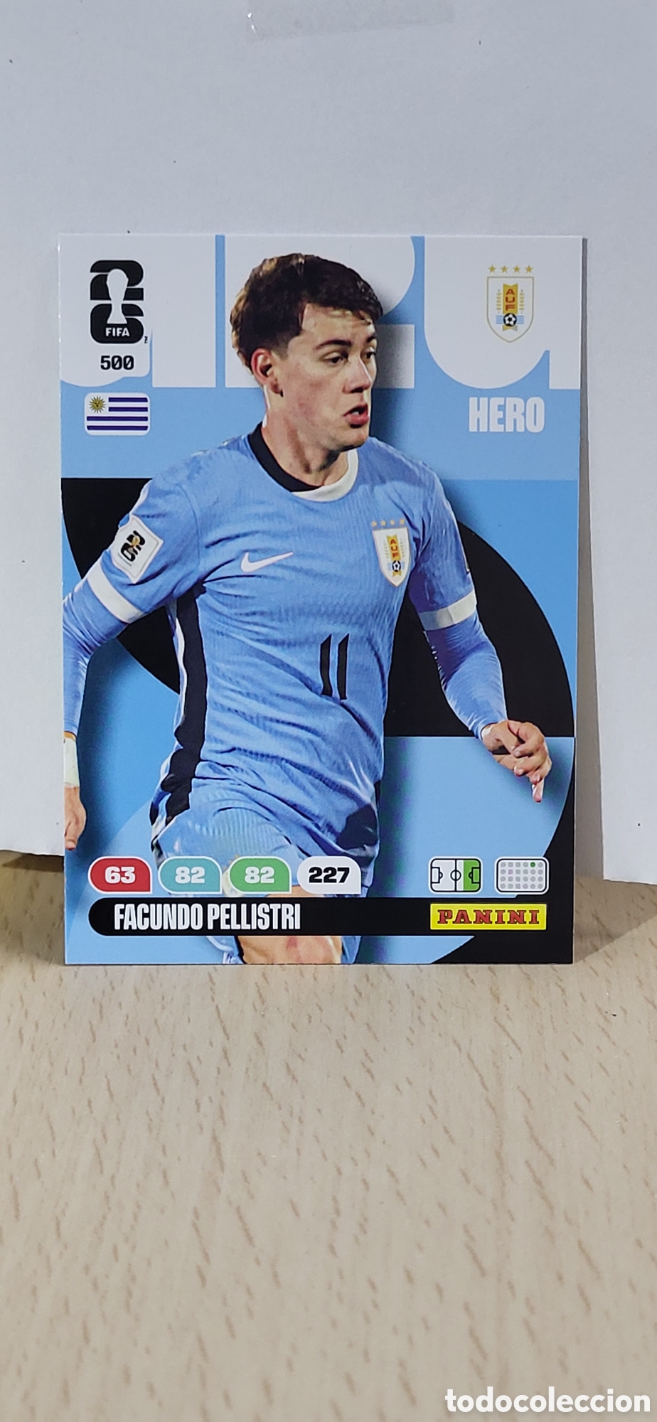 Cromos de f&uacute;tbol: FACUNDO PELLISTRI URUGUAY N&ordm; 500 ADRENALYN XL MUNDIAL 2026 26 FIFA WORLD CUP PANINI