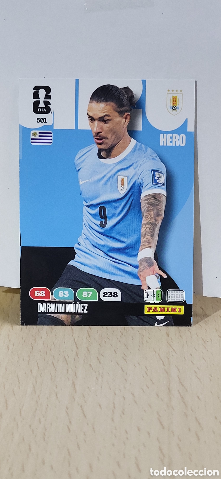 Cromos de f&uacute;tbol: DARWIN NU&Ntilde;EZ URUGUAY N&ordm; 501 ADRENALYN XL MUNDIAL 2026 26 FIFA WORLD CUP PANINI