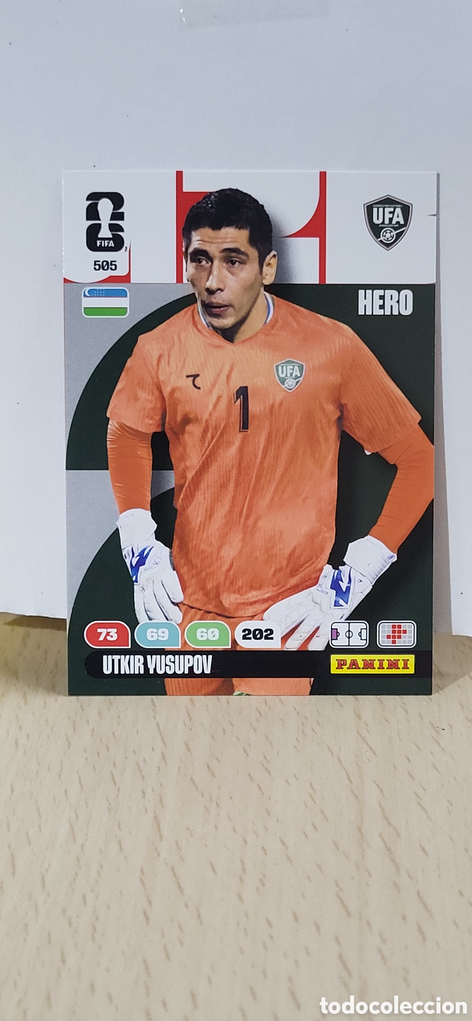 Cromos de f&uacute;tbol: UTKIR YUSUPOV UZBEKISTAN N&ordm; 505 ADRENALYN XL MUNDIAL 2026 26 FIFA WORLD CUP PANINI