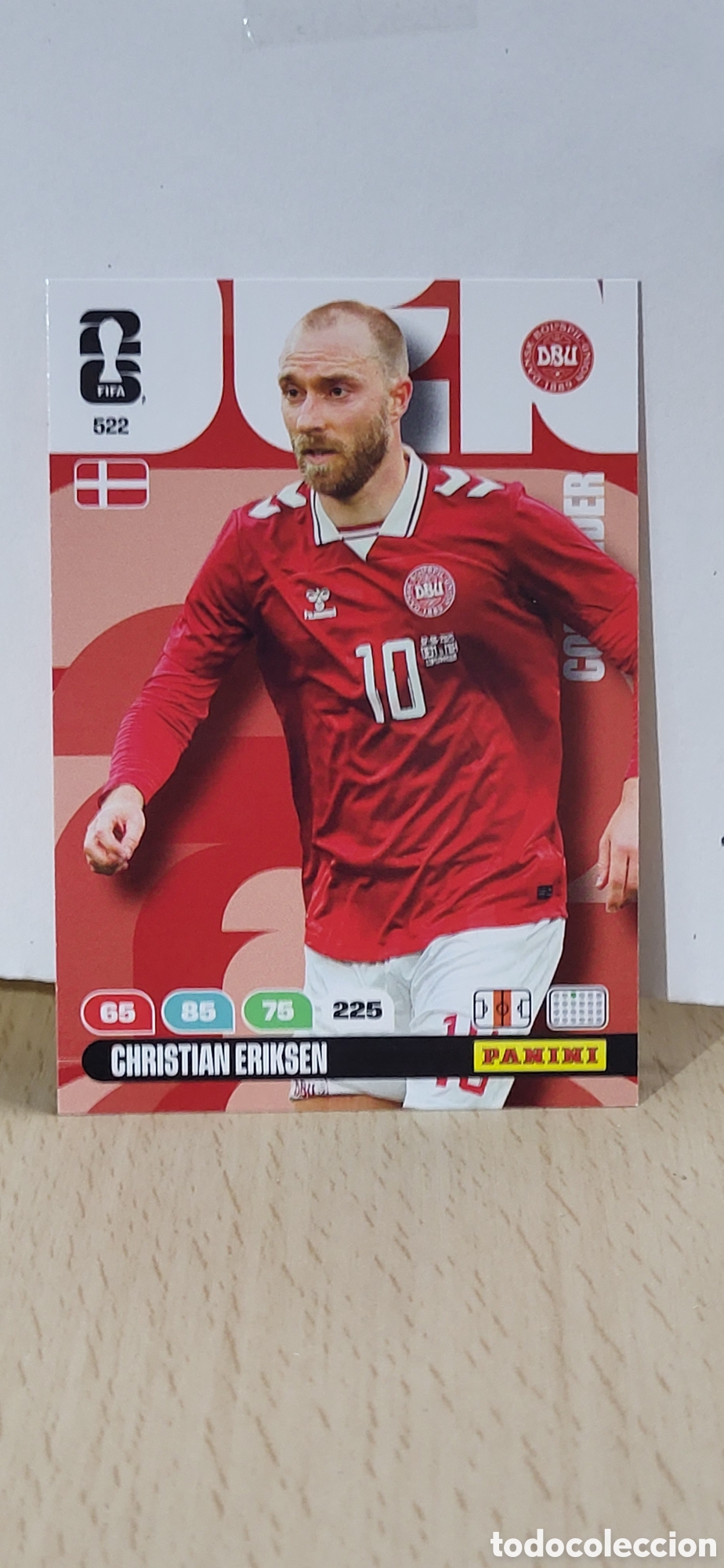 Cromos de Futebol: CHRISTIAN ERIKSEN DINAMARCA N&ordm; 522 ADRENALYN XL MUNDIAL 2026 26 FIFA WORLD CUP PANINI