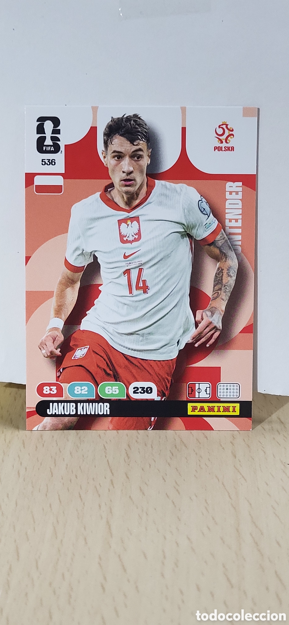 Figurine di Calcio: JAKUB KIWIOR POLONIA N&ordm; 536 ADRENALYN XL MUNDIAL 2026 26 FIFA WORLD CUP PANINI