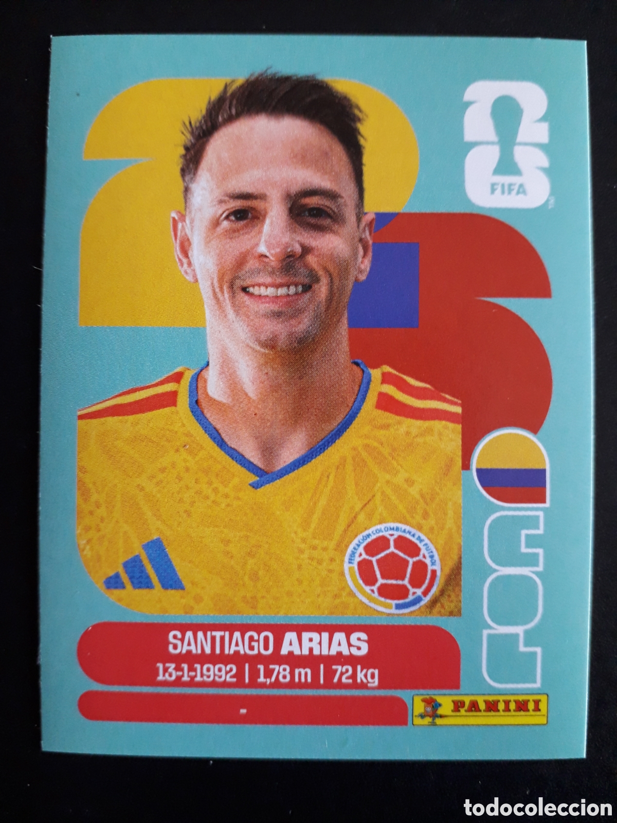 Football Stickers: ARIAS COLOMBIA COL 9 MUNDIAL F&Uacute;TBOL 2026 FIFA WORLD CUP PANINI SIN PEGAR PEDIDO M&Iacute;NIMO 3&euro;
