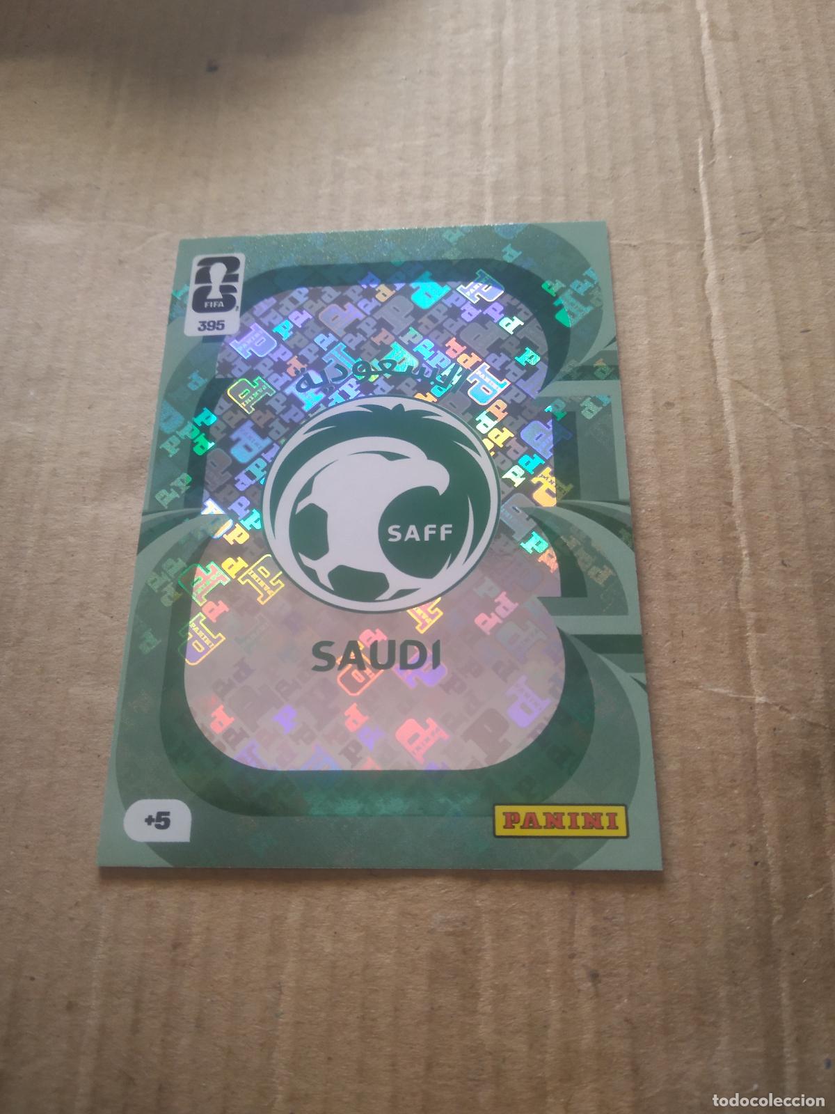 Football Stickers: 395 ESCUDO ARABIA SAUDITA CROMO FUTBOL PANINI ADRENALYN MUNDIAL 2026 WORLD CUP