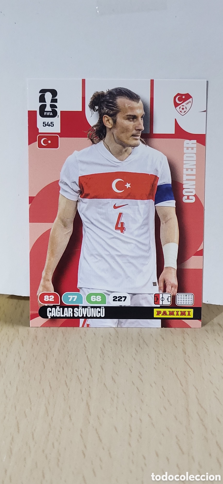 Football Stickers: &Ccedil;AGLAR SOYUNCU TURQUIA N&ordm; 545 ADRENALYN XL MUNDIAL 2026 26 FIFA WORLD CUP PANINI
