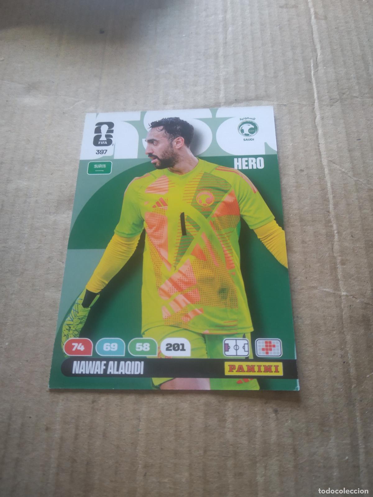Football Stickers: 397 NAWAF ALAQIDI ARABIA SAUDITA CROMO FUTBOL PANINI ADRENALYN MUNDIAL 2026 WORLD CUP
