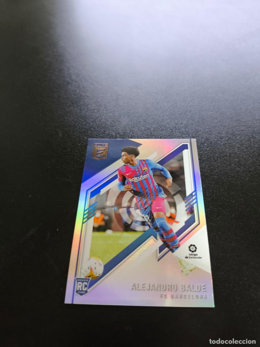 Cromos de f&uacute;tbol: 181 Alejandro Balde ROOKIE CARD BARCELONA PANINI DONRUSS ELITE LA LIGA 2021 2022 NO ESTE ADRENALYN