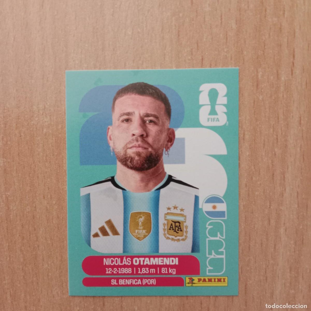 Cromos de f&uacute;tbol: NICOL&Aacute;S OTAMENDI , ARGENTINA , STICKER CROMO N&ordm; ARG 5 , FIFA WORLD CUP 2026 - PANINI - A&Ntilde;O 2026.