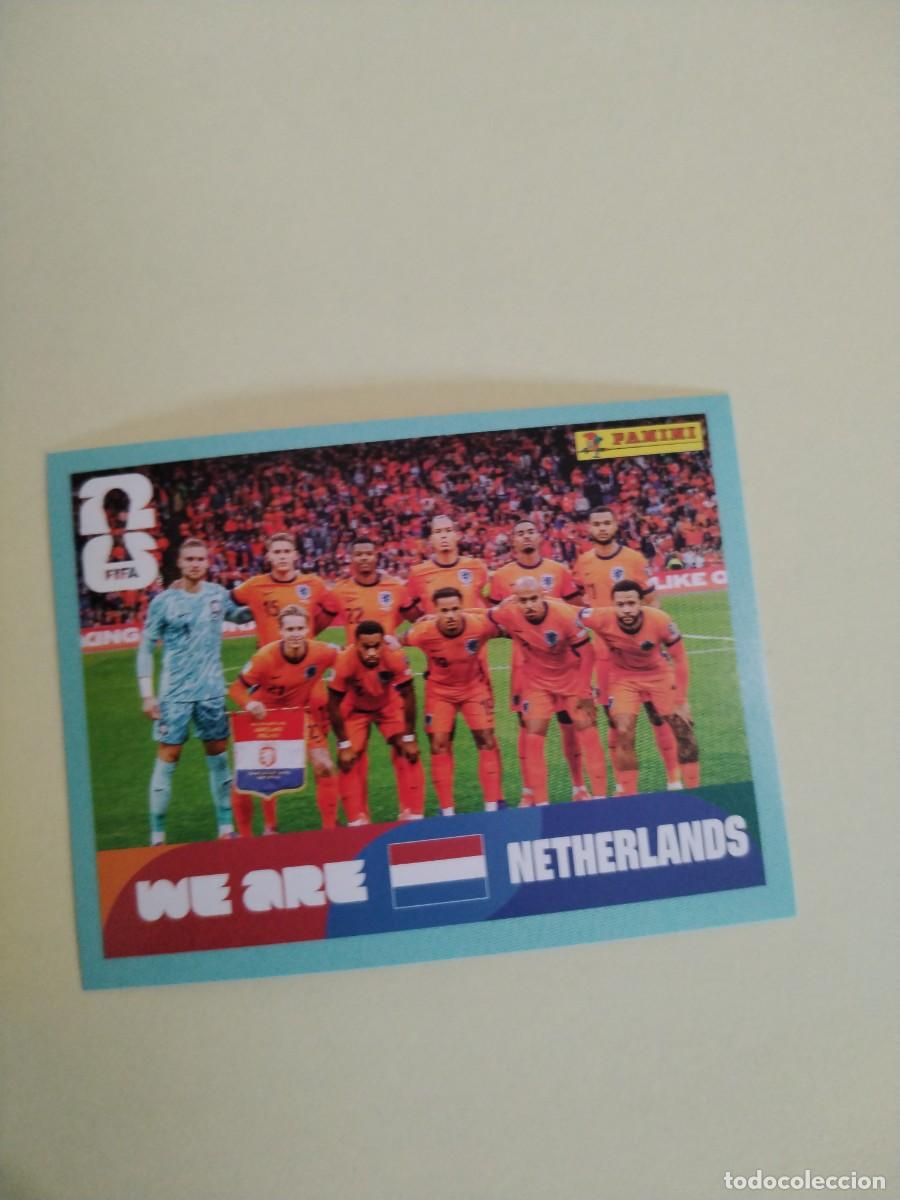 Cromos de f&uacute;tbol: CROMO MUNDIAL 2026 - HOLANDA NED 13