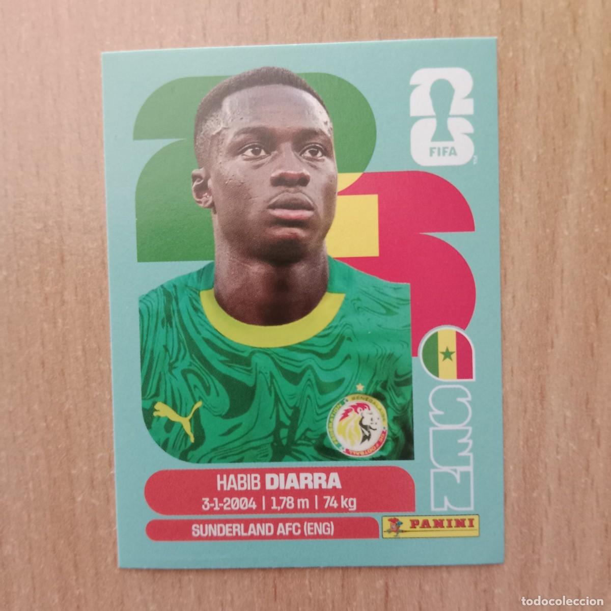 Cromos de f&uacute;tbol: HABIB DIARRA , SENEGAL, STICKER CROMO N&ordm; SEN 12 , FIFA WORLD CUP 2026 - PANINI - A&Ntilde;O 2026.