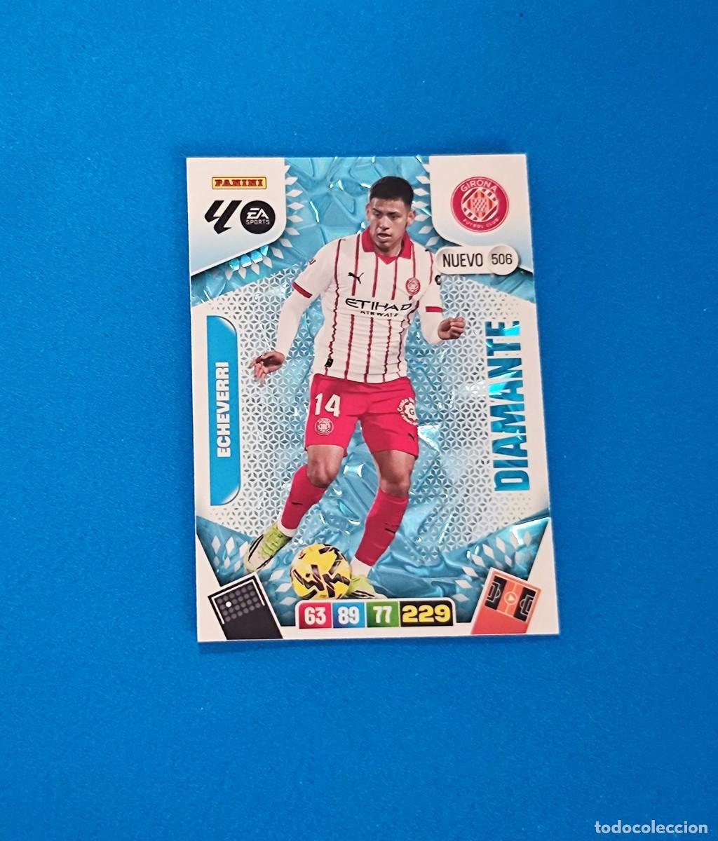 Cromos de f&uacute;tbol: Adrenalyn 2025 2026 / 25 26 Nuevo Diamante 506 Echeverri Girona