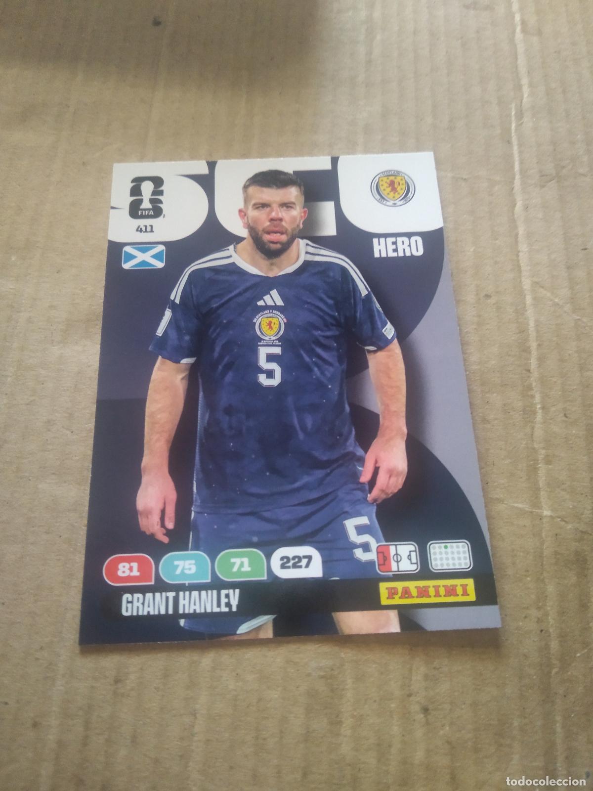Cromos de f&uacute;tbol: 411 GRANT HANLEY ESCOCIA CROMO FUTBOL PANINI ADRENALYN MUNDIAL 2026 WORLD CUP