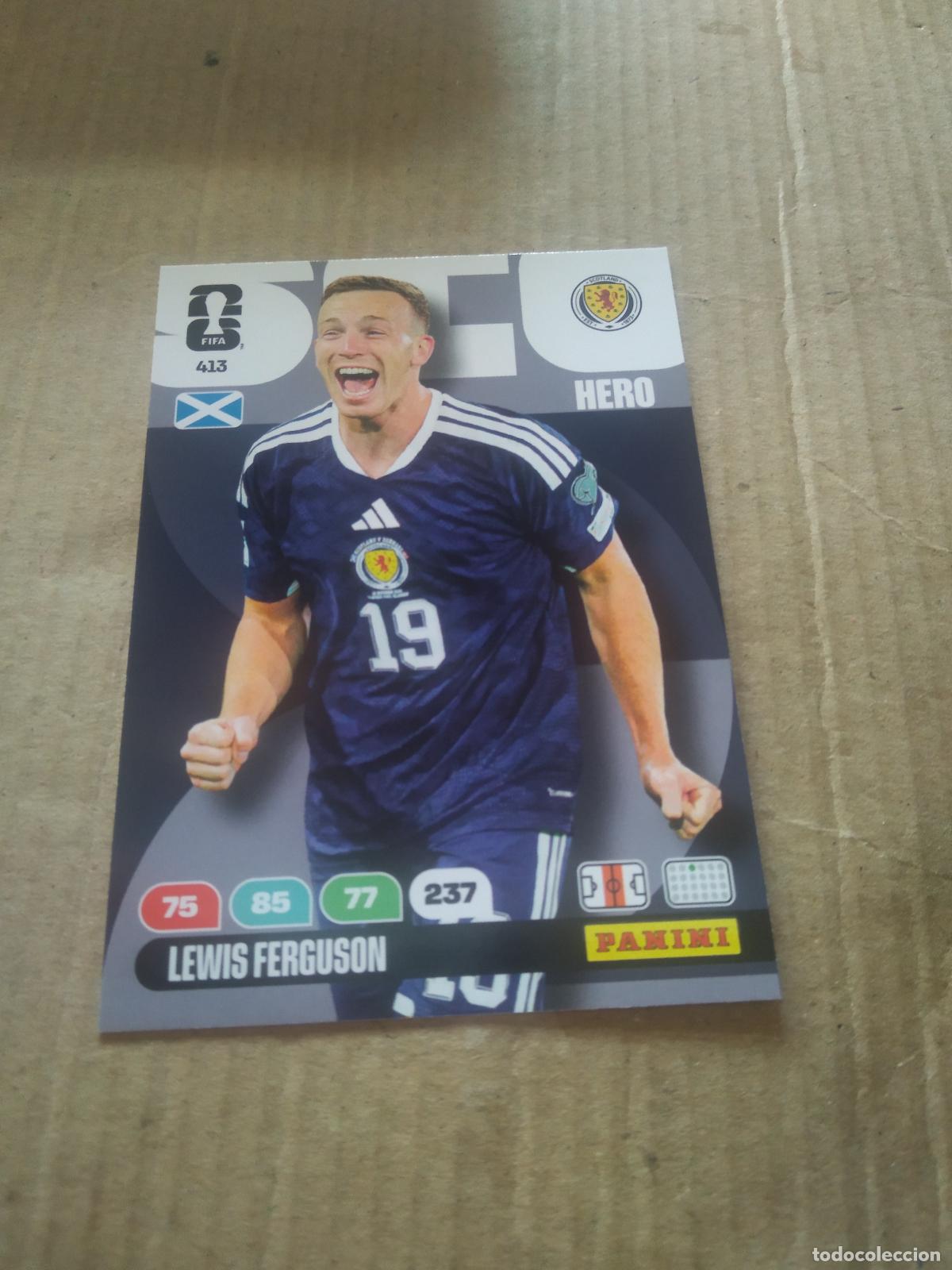 Cromos de f&uacute;tbol: 413 LEWIS FERGUSON ESCOCIA CROMO FUTBOL PANINI ADRENALYN MUNDIAL 2026 WORLD CUP
