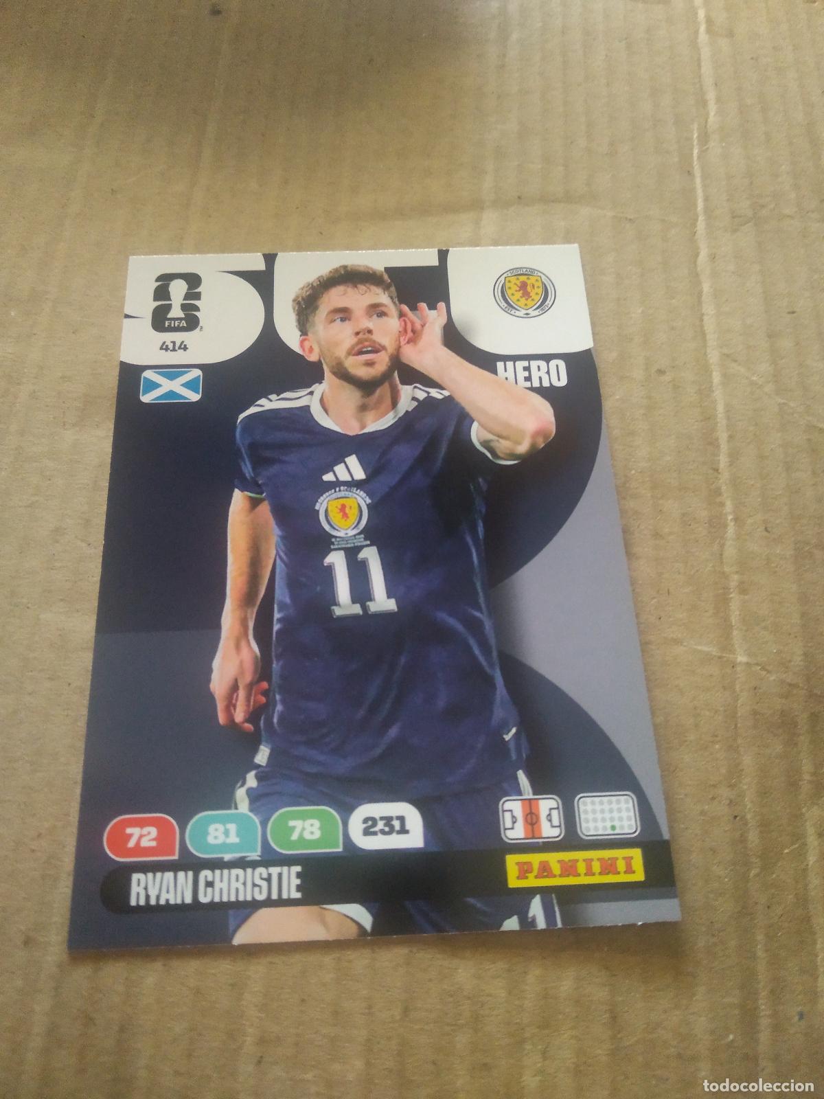 Cromos de f&uacute;tbol: 414 RYAN CHRISTIE ESCOCIA CROMO FUTBOL PANINI ADRENALYN MUNDIAL 2026 WORLD CUP