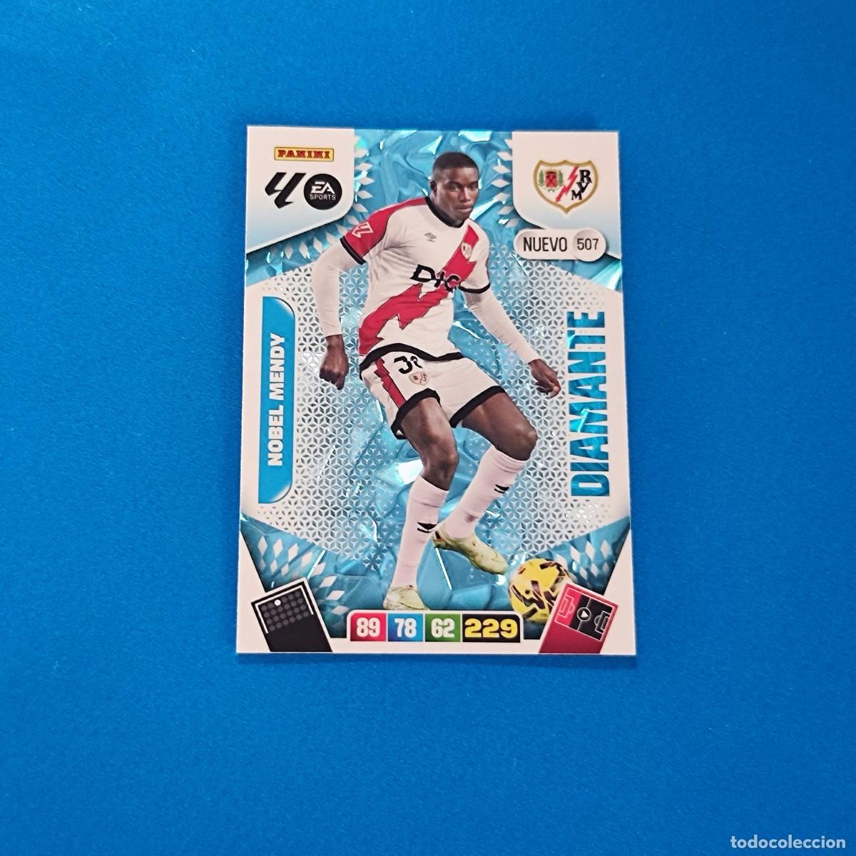 Cromos de f&uacute;tbol: Adrenalyn 2025 2026 / 25 26 Nuevo Diamante 507 Nobel Mendy Rayo Vallecano