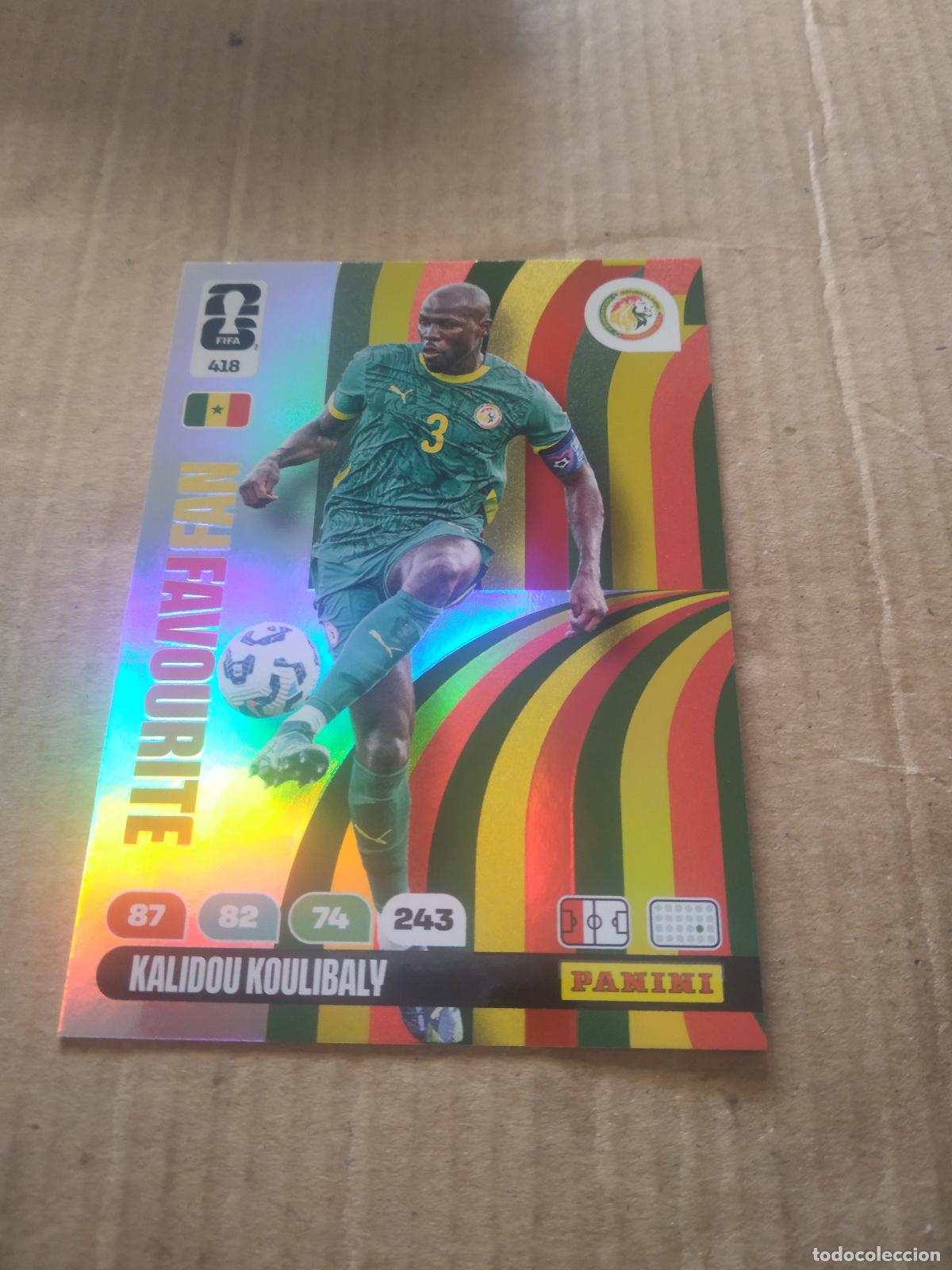 Cromos de f&uacute;tbol: 418 KALIDOU KOULIBALY SENEGAL CROMO FUTBOL PANINI ADRENALYN MUNDIAL 2026 WORLD CUP