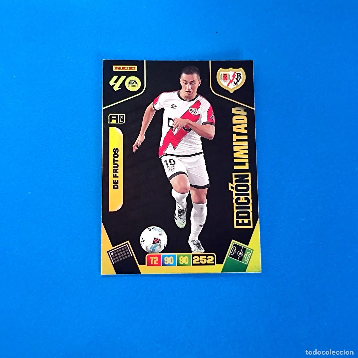 Fu&szlig;ball-Sticker: Adrenalyn 2025 2026 / 25 26 Edici&oacute;n Limitada De Frutos Rayo Vallecano