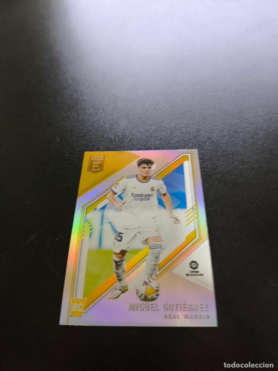 Fu&szlig;ball-Sticker: 192 Miguel Guti&eacute;rrez REAL MADRID PANINI DONRUSS ELITE LA LIGA 2021 2022 NO ESTE ADRENALYN
