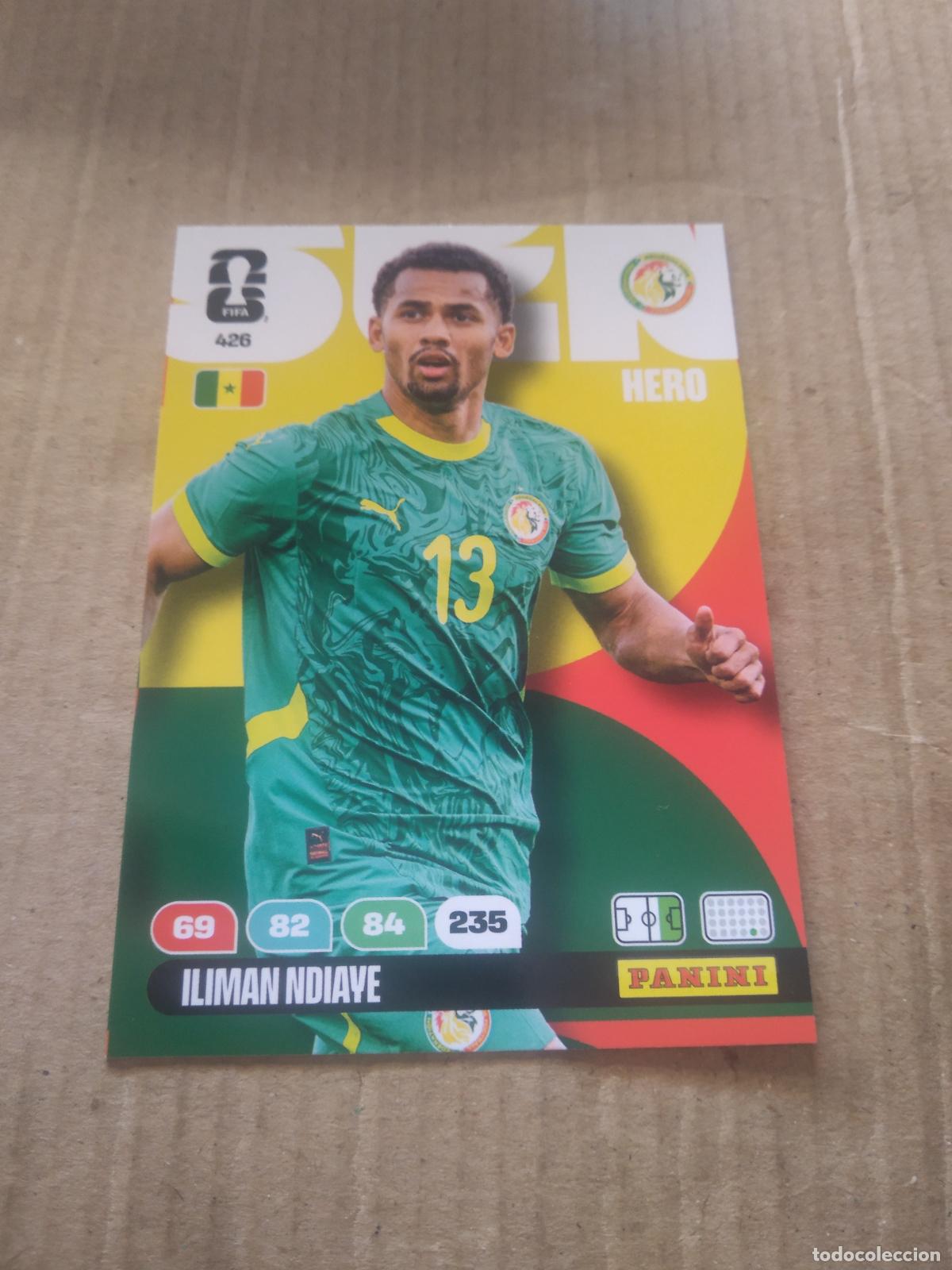 Fu&szlig;ball-Sticker: 426 ILIMAN NDIAYE SENEGAL CROMO FUTBOL PANINI ADRENALYN MUNDIAL 2026 WORLD CUP
