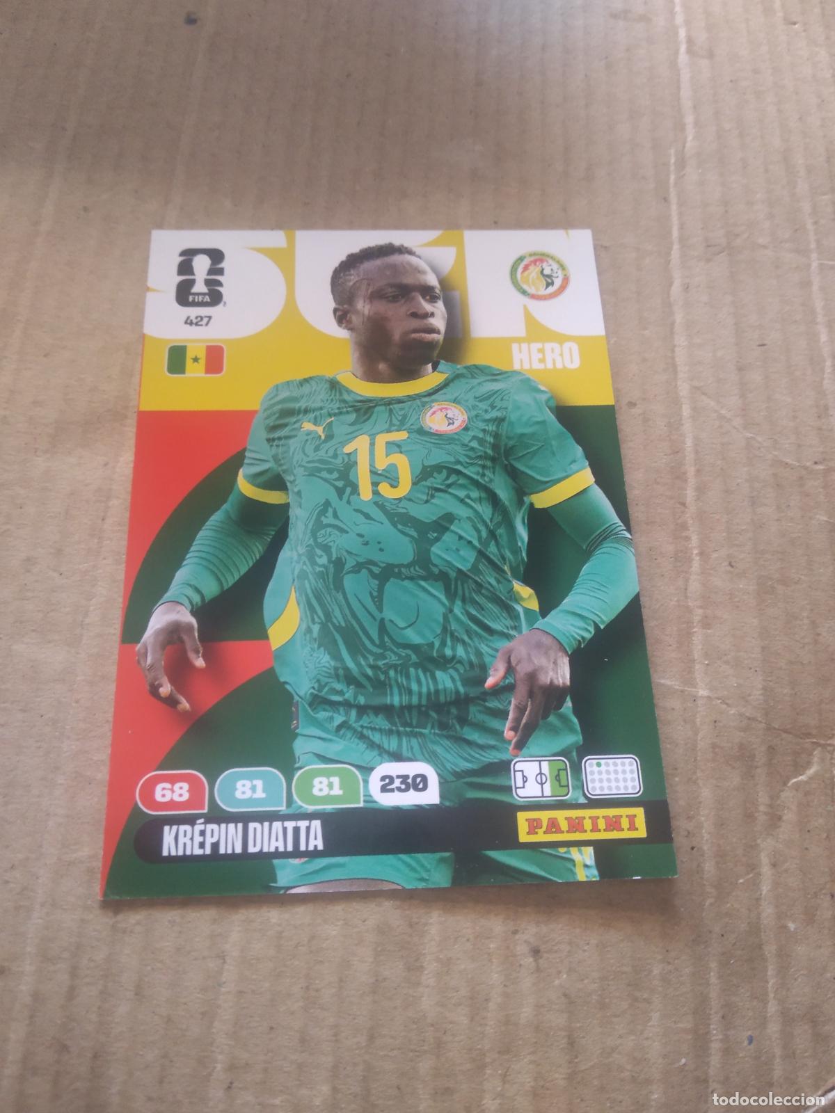 Fu&szlig;ball-Sticker: 427 KREPIN DIATTA SENEGAL CROMO FUTBOL PANINI ADRENALYN MUNDIAL 2026 WORLD CUP