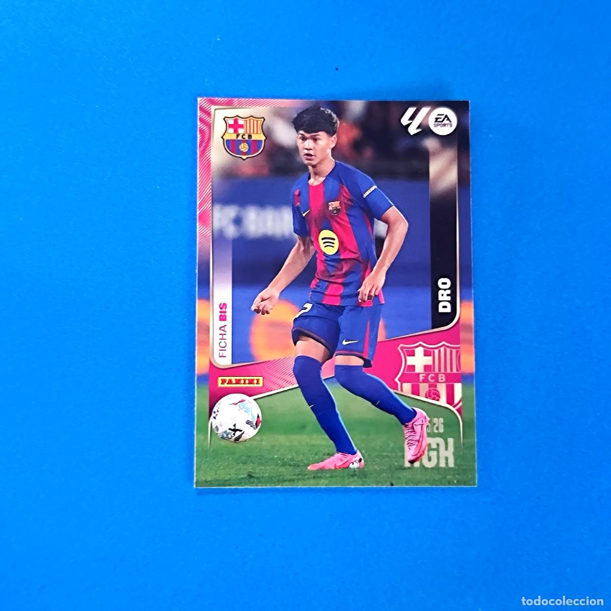Cromos de f&uacute;tbol: Megacracks 2025 2026 / 25 26 Ficha Bis Dro Barcelona 82 Bis