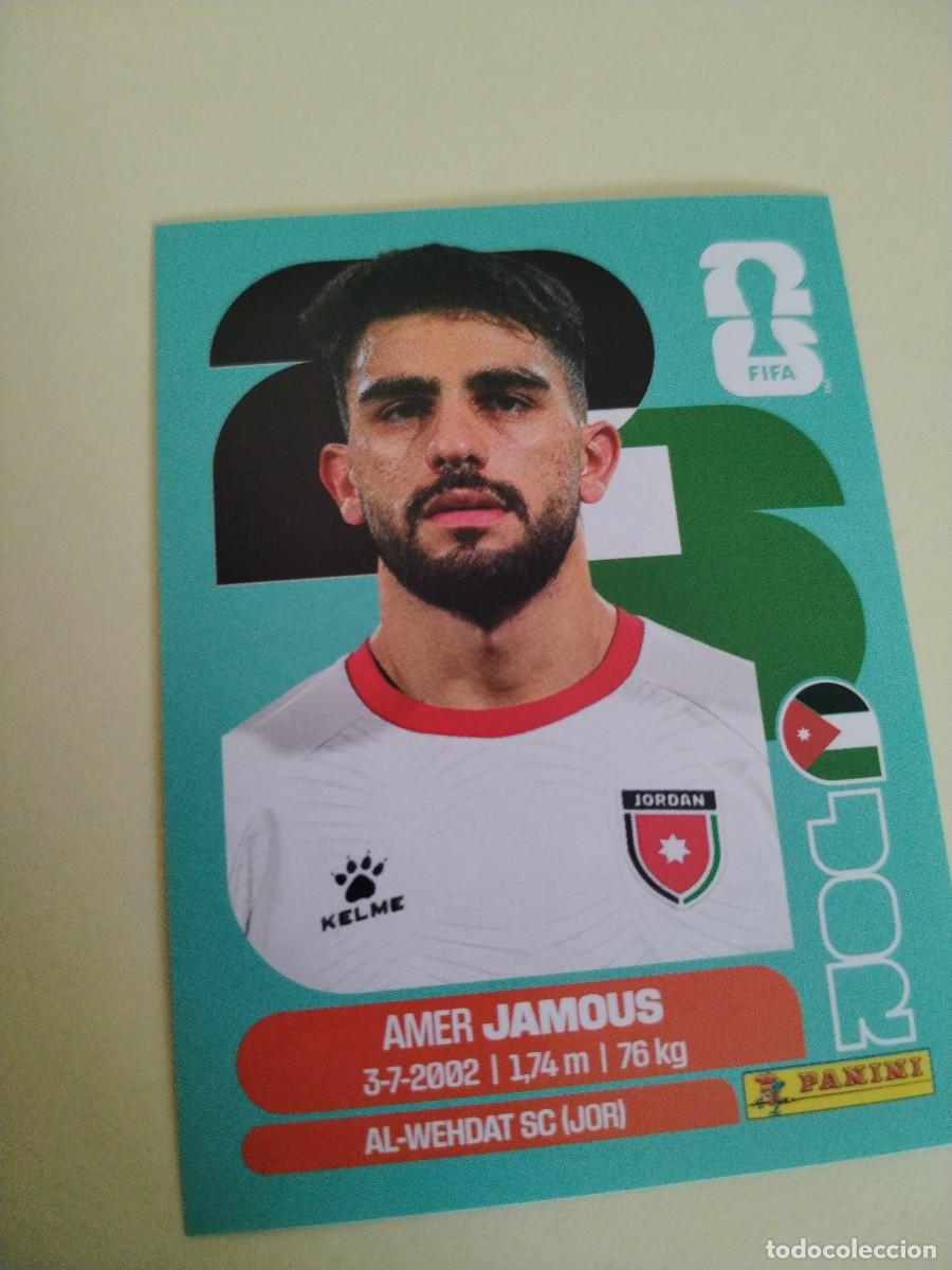 Cromos de f&uacute;tbol: CROMO MUNDIAL 2026 - JORDANIA JOR 14