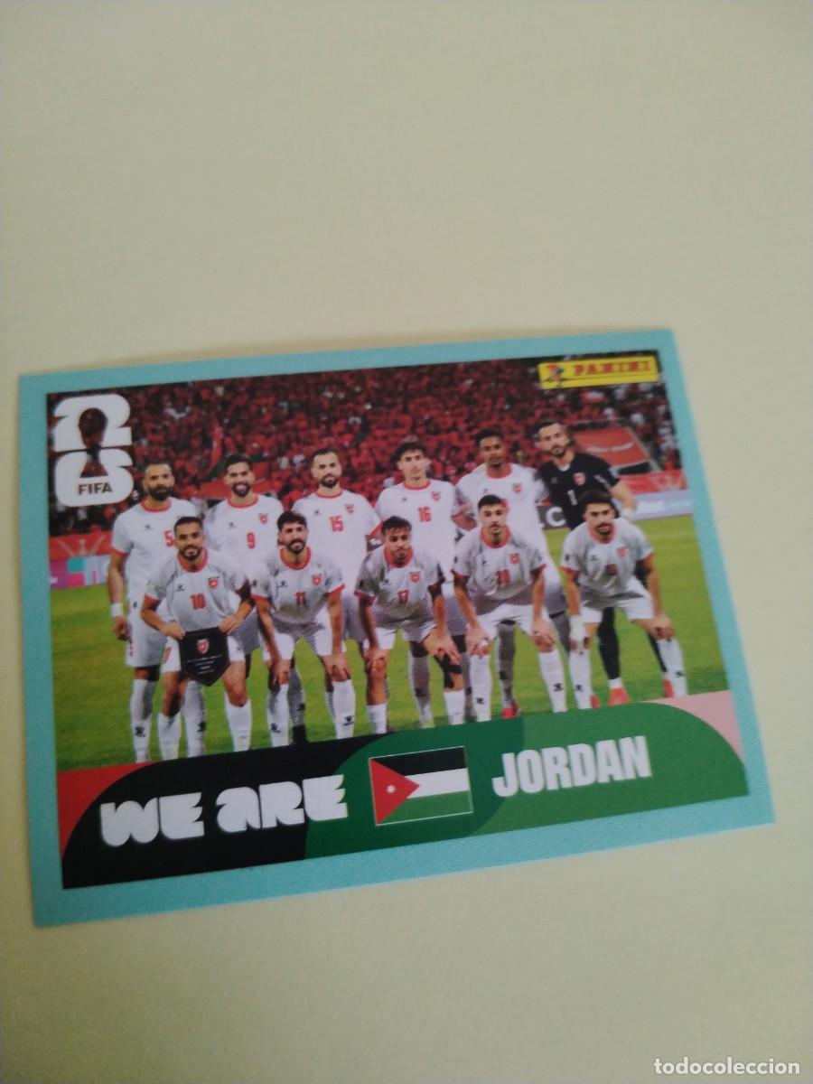 Cromos de f&uacute;tbol: CROMO MUNDIAL 2026 - JORDANIA JOR 13